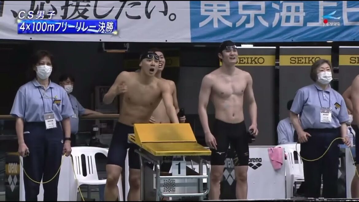 第45回全国JOCジュニアオリンピックカップ春季水泳競技大会 男子CS 4×100メートルフリーリレー決勝