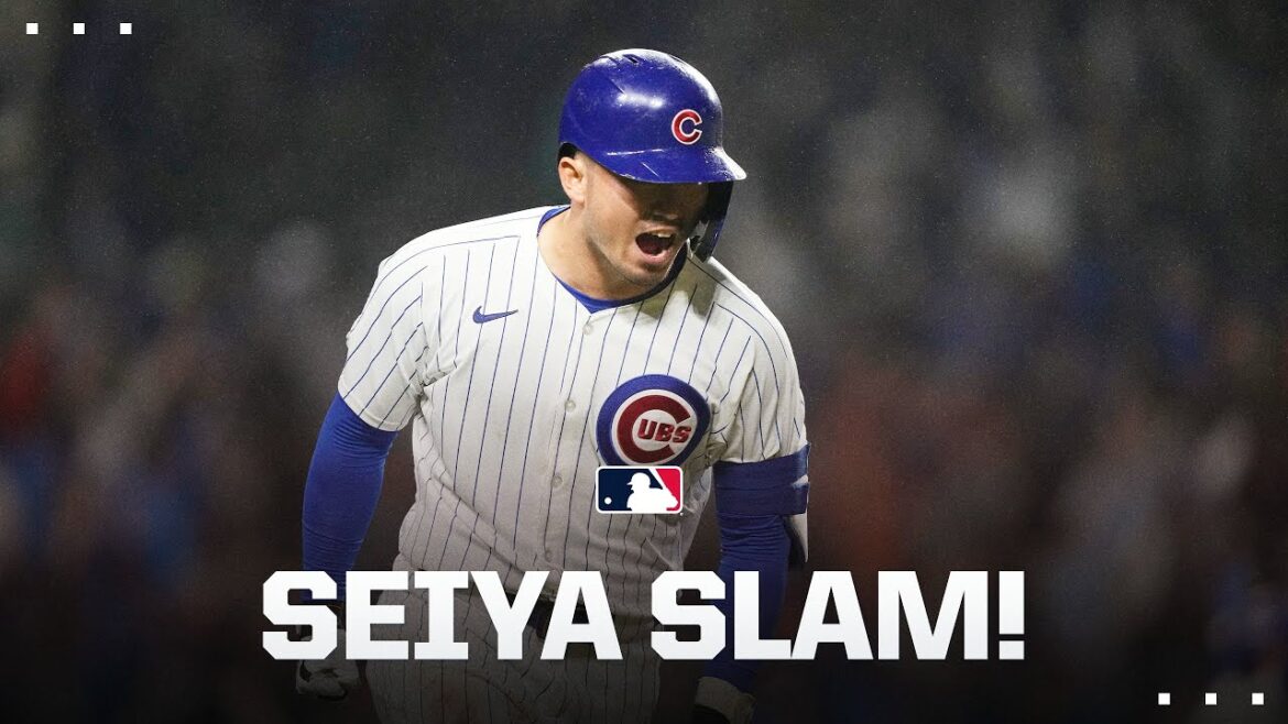 Seiya Suzuki’s first career grand slam! 鈴木誠也特大号放つ