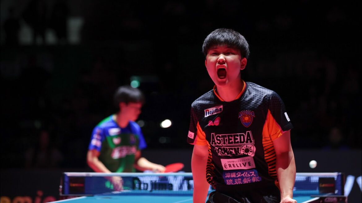 篠塚大登 vs 張本 智和 TBESTGAME 木下マイスター東京 vs 琉球アスティーダ ノジマTリーグ2023-2024 アリーナ立川立飛 第2マッチ 2023年7月29日【卓球Tリーグ公式】