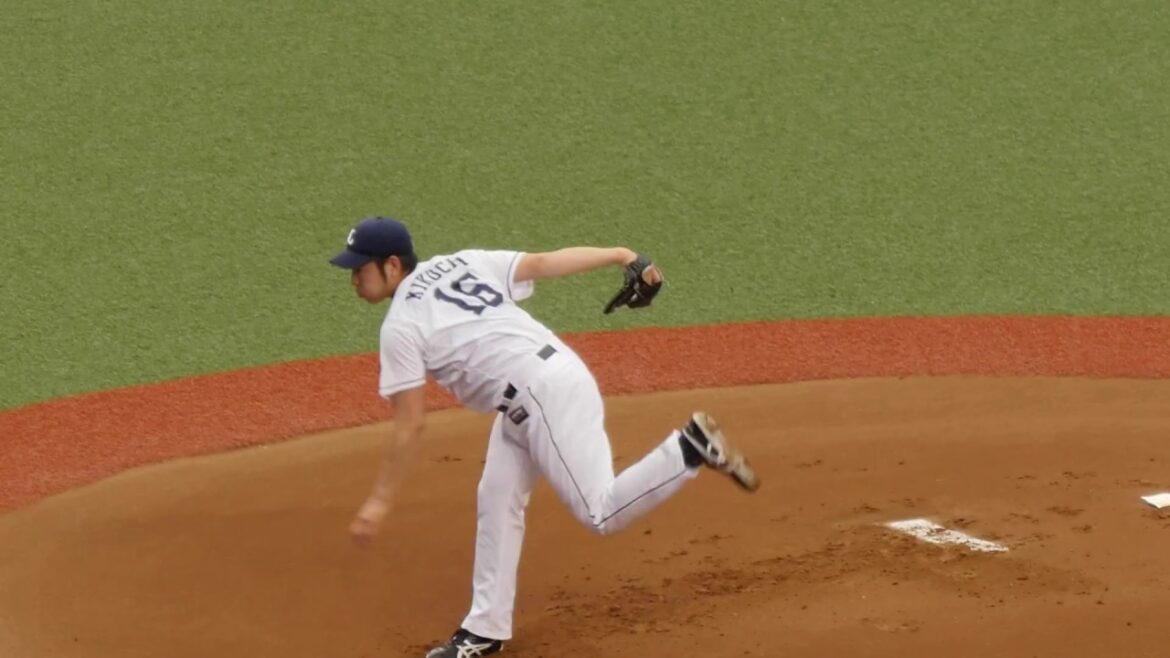 埼玉西武ライオンズ 菊池雄星 投球フォーム(クイック時)