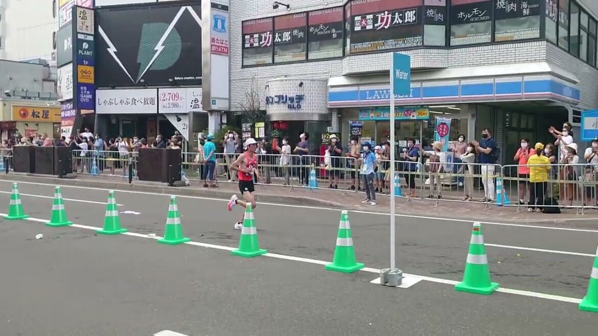 【男子マラソン】東京オリンピック 16km過ぎ【中村匠吾】