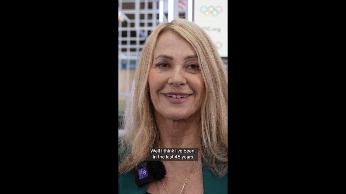 Olympic Legend Nadia Comăneci is excited to watch Gymnastics at #Paris2024 🤸♀️