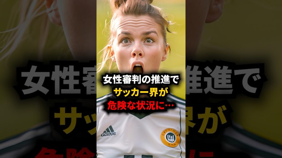 サッカーオリンピックで女性審判の躍進がサッカー界に危険をもたらす事態に… #海外サッカー #オリンピック