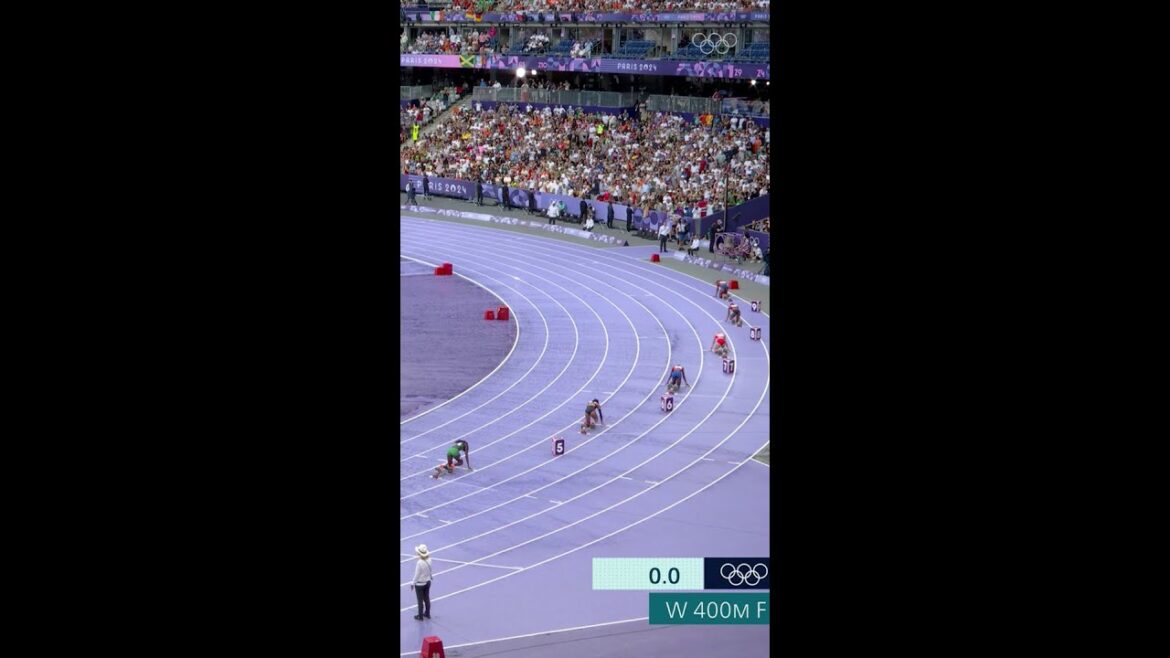 Olympic Record for Marileidy Paulino! 🇩🇴 #Paris2024