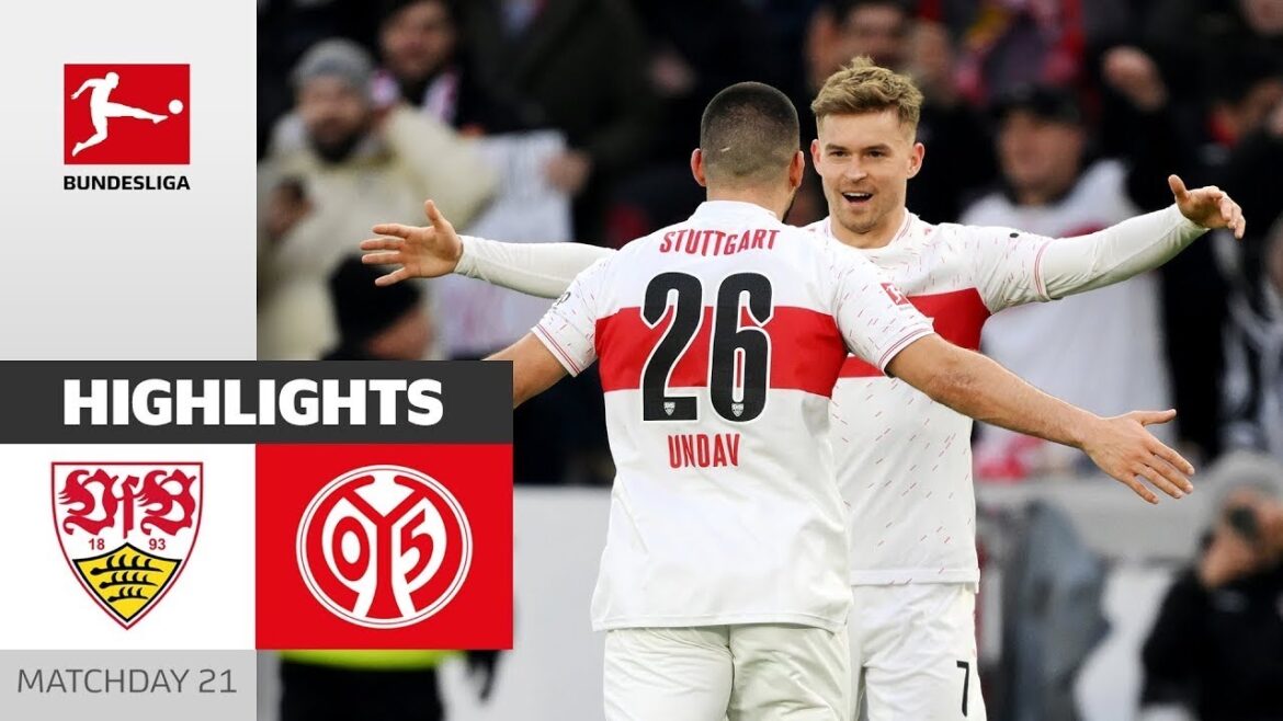 VfB Stuttgart vs Mainz 3-3 Highlights | Bundesliga – 2024/2025