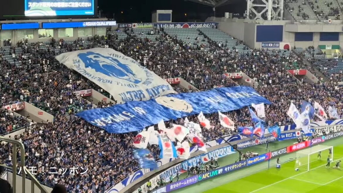 20240905 JAPAN NATIONAL TEAM Chants from FIFA World Cup 26™ Qualification WC最終予選 第1節 日本代表 チャント集 埼玉