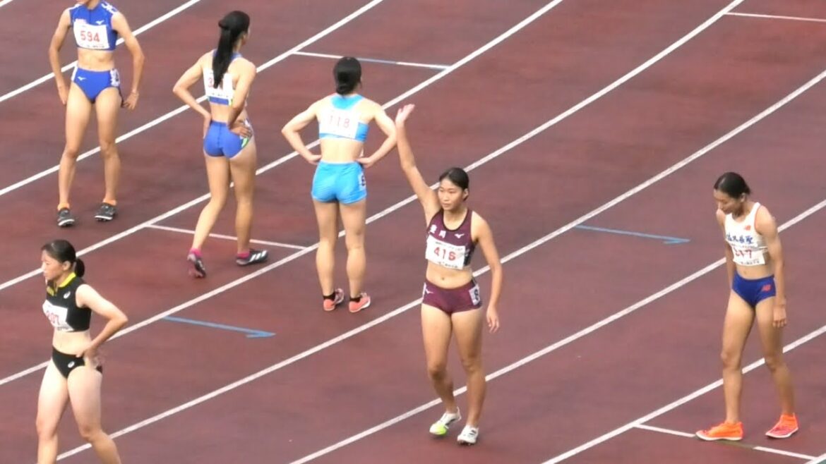 決勝 U18女子100mH U18・U16ジュニアオリンピック陸上2024