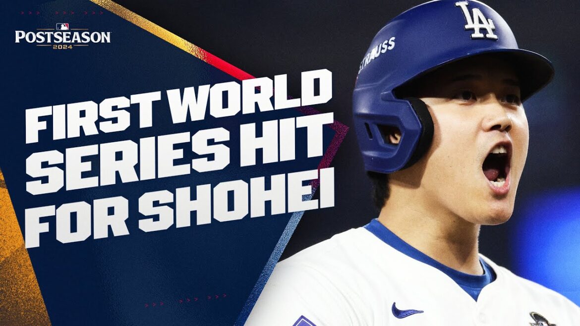 Shohei Ohtani’s FIRST World Series hit goes for EXTRA BASES! | 大谷翔平ハイライト