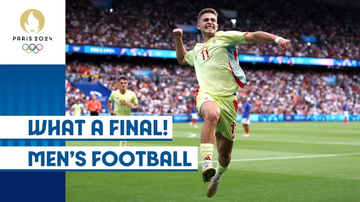 An UNBELIEVABLE Final in Paris! | Men’s Football Gold Medal Game | #Paris2024 Highlights