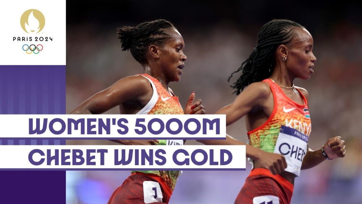 Beatrice Chebet is Victorious! 🇰🇪 | Women’s 5,000m | #Paris2024 highlights