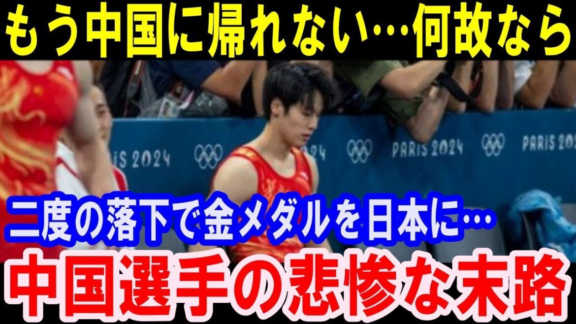 【海外の反応】日本に大逆転され金メダル逃した体操男子中国代表選手の悲痛な本音…悲惨な末路… 岡慎之助に敗れた中国エースが称賛の言葉…橋本大輝の振る舞いに海外から称賛【パリ五輪】【総集編】