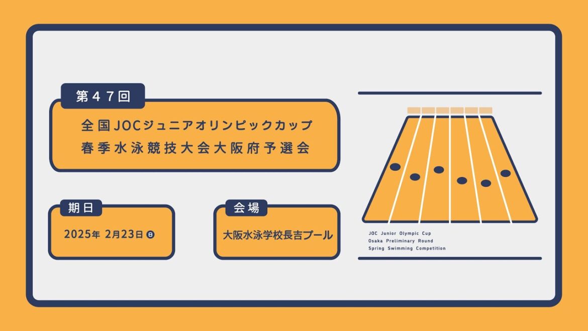 第47回全国JOCジュニアオリンピックカップ春季大阪府予選会