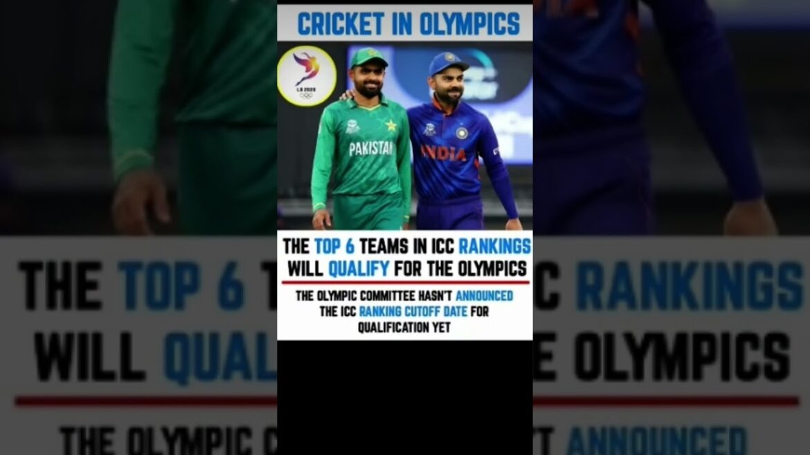 🏏Cricket in the Olympic🏆