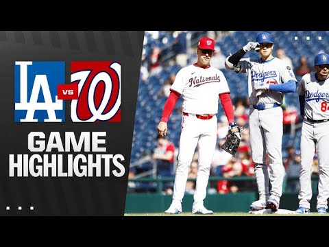 Dodgers vs. Nationals Game Highlights (4/9/25) | MLB Highlights