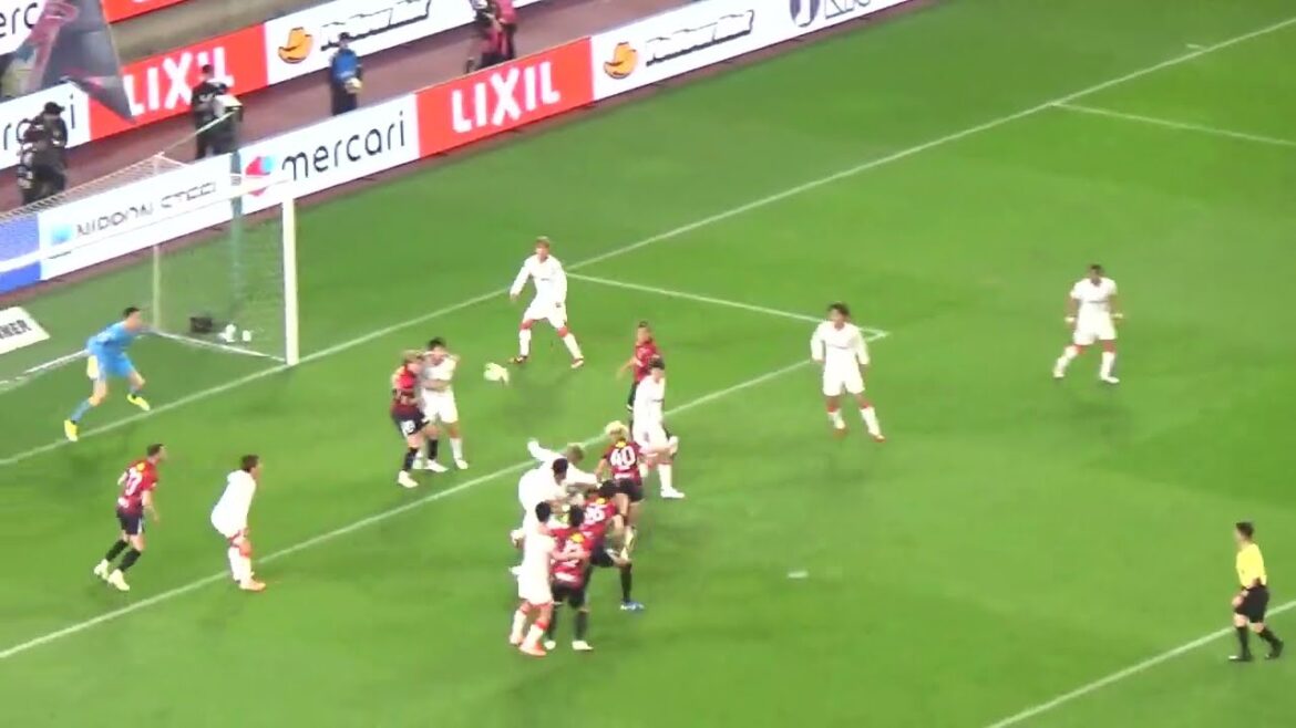 シュミットダニエルのセーブ 鹿島アントラーズ VS 名古屋グランパス