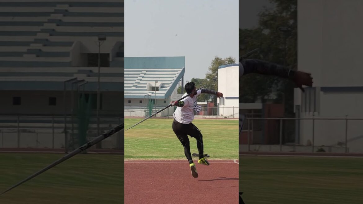 The Crowd Went SILENT After This Throw 😨 #shorts #usa #sports #olympics #trackandfield