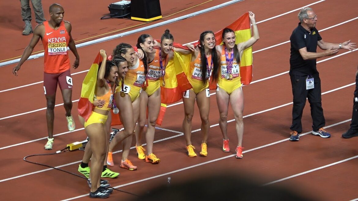 2025広州世界リレー女子4X400m決勝 GUANGZHOU Women4x400M Relay Final