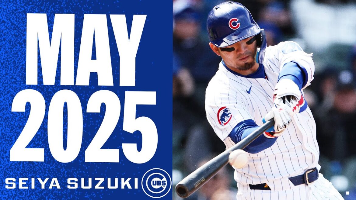 Seiya Suzuki is tied for the MLB lead in RBI entering June! (May 2025 highlights) | 鈴木誠也ハイライト