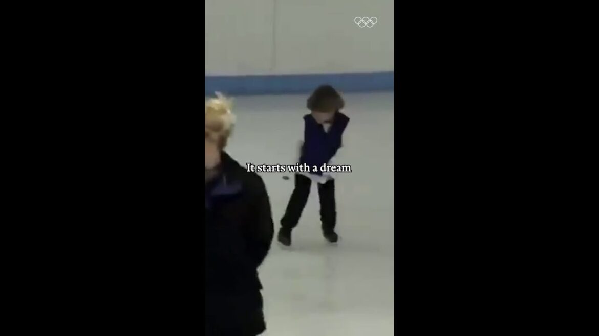 From a childhood dream to the biggest stage. ✨ 📹: @jasonbskates #MoreThanSport