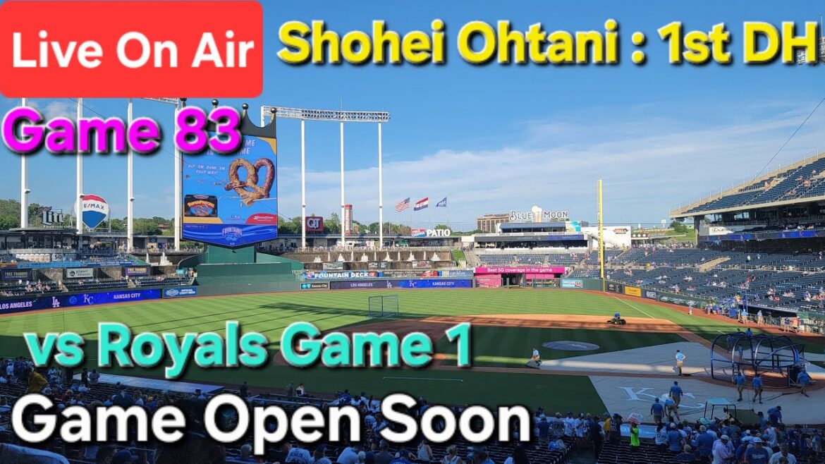 【ライブ配信】対カンザスシティ・ロイヤルズ〜シリーズ初戦〜大谷翔平選手は1番DHで出場⚾️まもなくゲートオープン⚾️Shinsuke Handyman がライブ配信中!