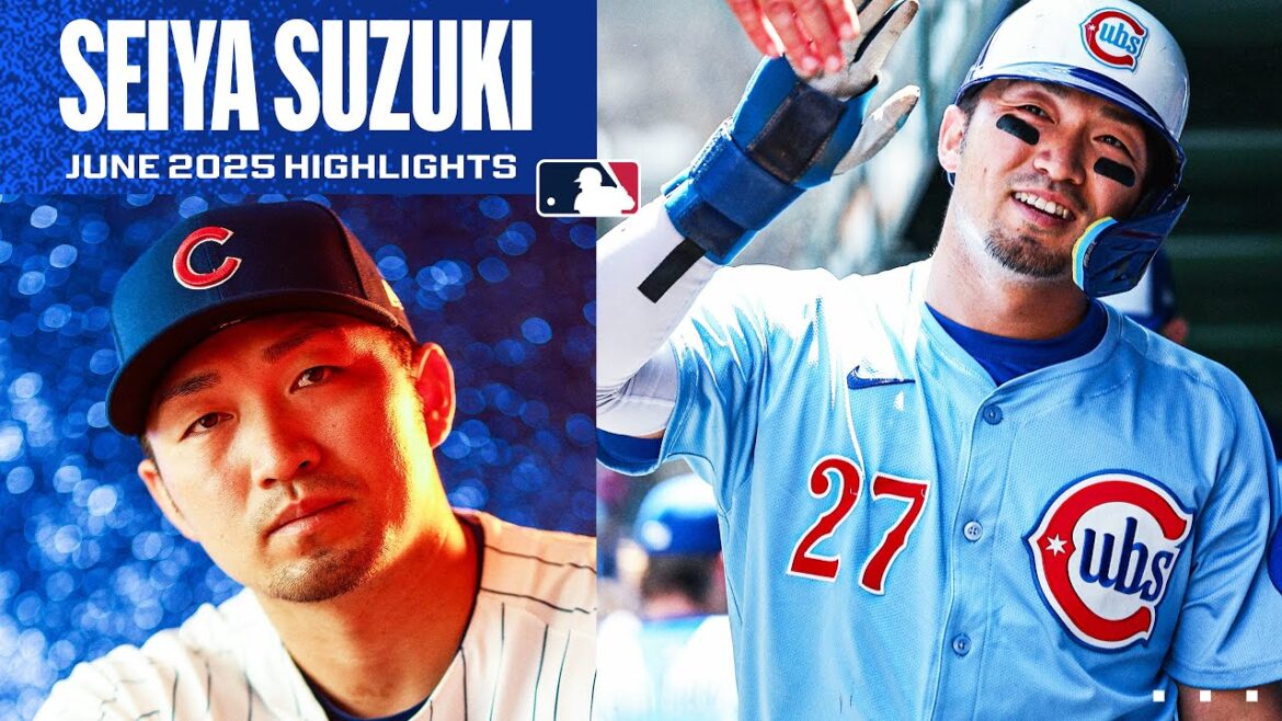 Seiya Suzuki already has a career-high 23 home runs! (June 2025 MLB highlights) | 鈴木誠也ハイライト