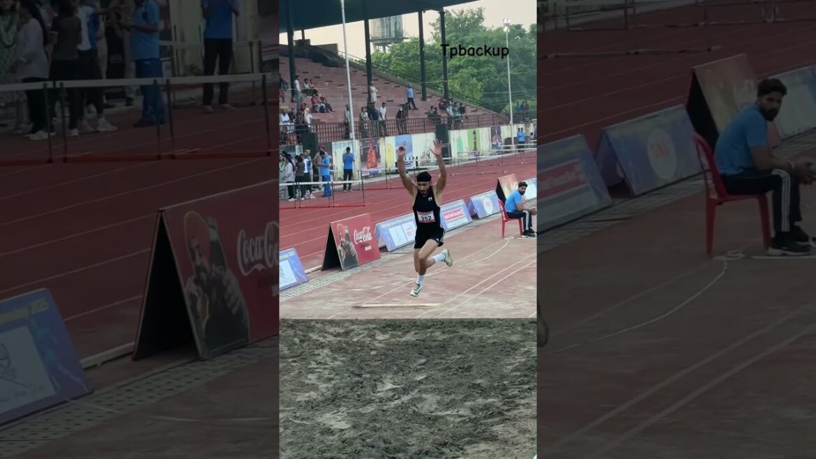 Triple jump men’s #trending #trackandfield #olympicsport