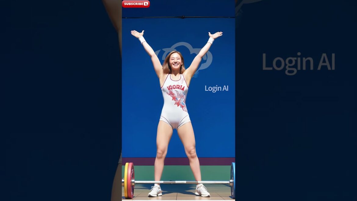 “역사는 오늘 쓰여진다” 역도 여제, 감격의 순간 포착 🥺🥇 #올림픽 #aiart #short