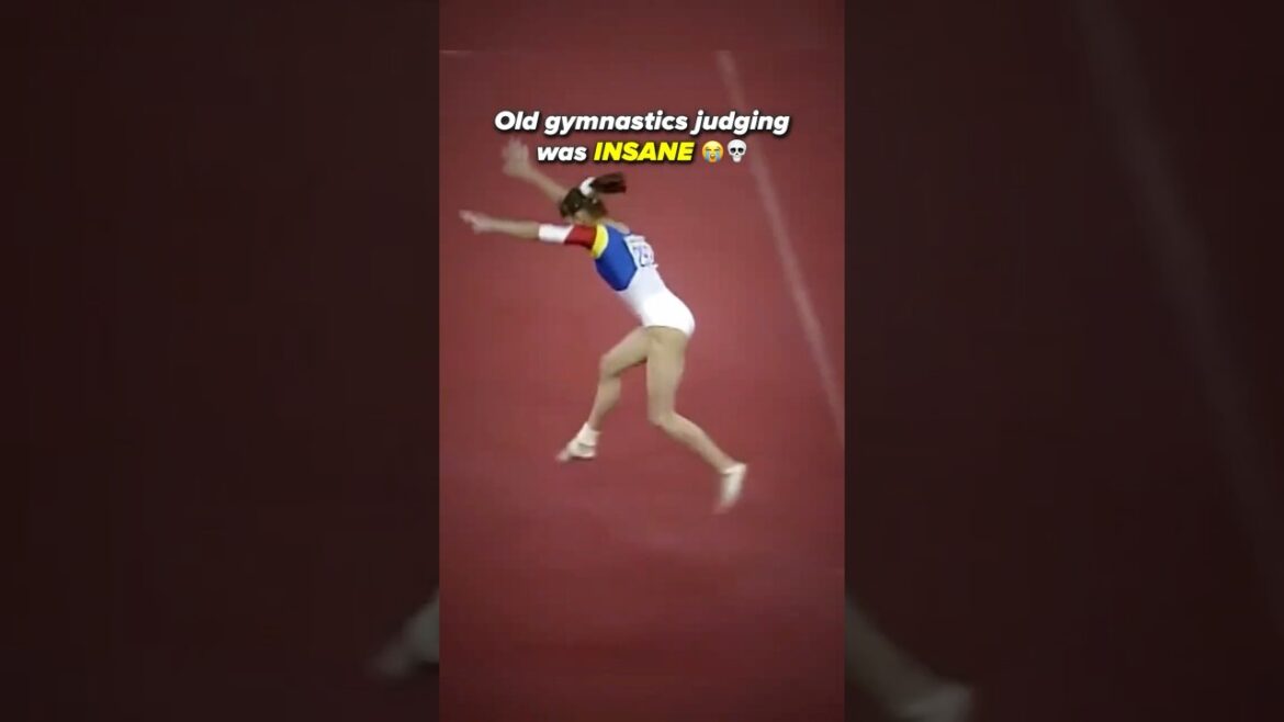 This is the LAST time this happened in Olympic history😳 #gymnastics #perfect #sports #tumbling