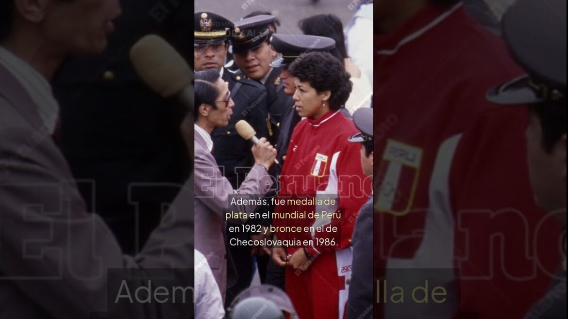 💪¡Orgullo Peruano!🔥🇵🇪Salón de la fama blanquirojo #voley #rosagarcia #volleyball #salondelafama