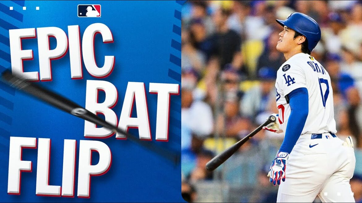 Shohei with an EPIC BAT FLIP for his 35th HR of the season! | 大谷翔平35号放つ