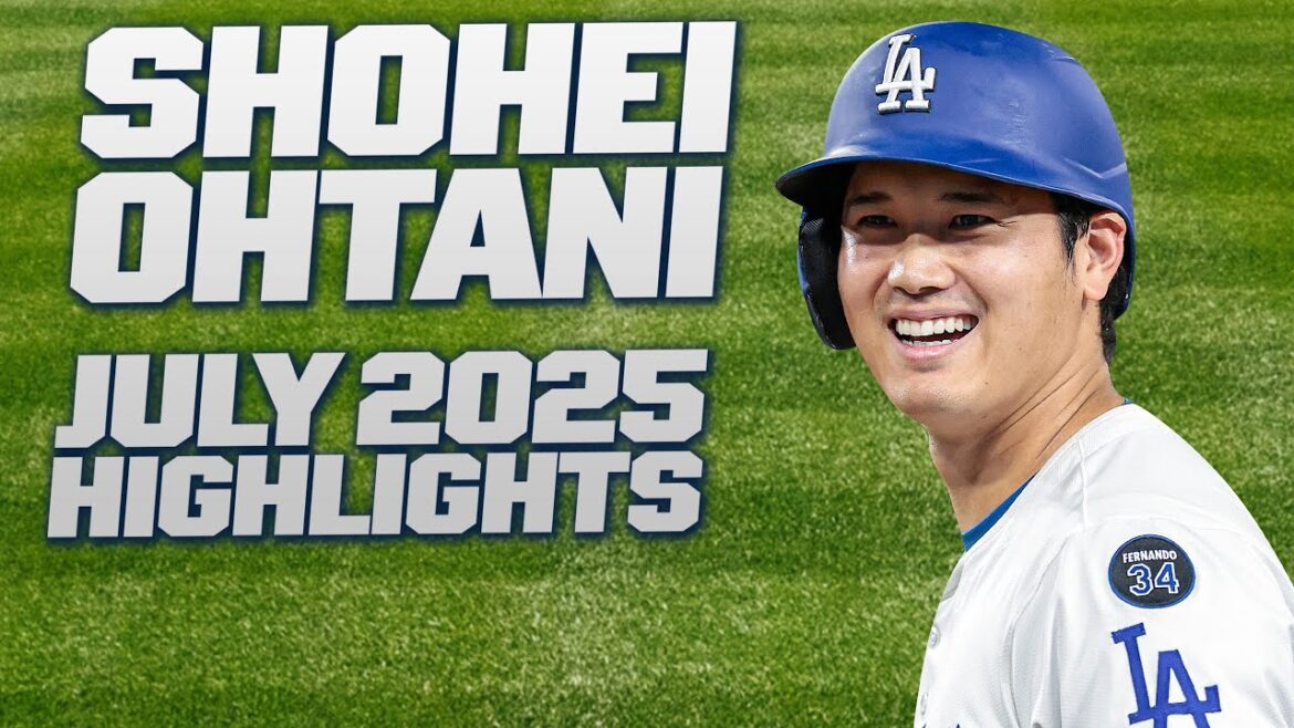 Shohei Ohtani did it all for the Dodgers in July 2025! (Hitting AND pitching highlights) | 大谷翔平ハイライト