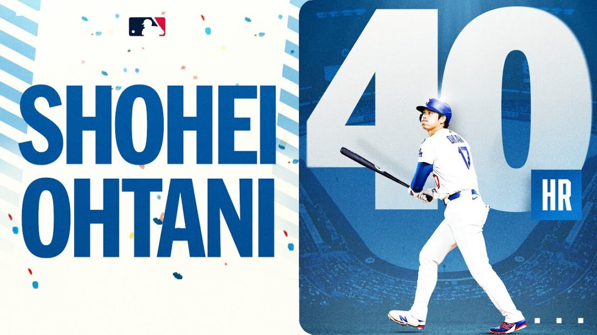 Shohei Ohtani’s 40th home run of the season! 🤩 | 大谷翔平 ハイライト