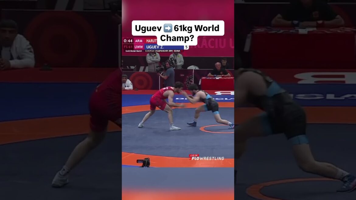 Uguev is a 3-time world and Olympic gold medalist at 57kg. Will he win worlds this year at 61kg?