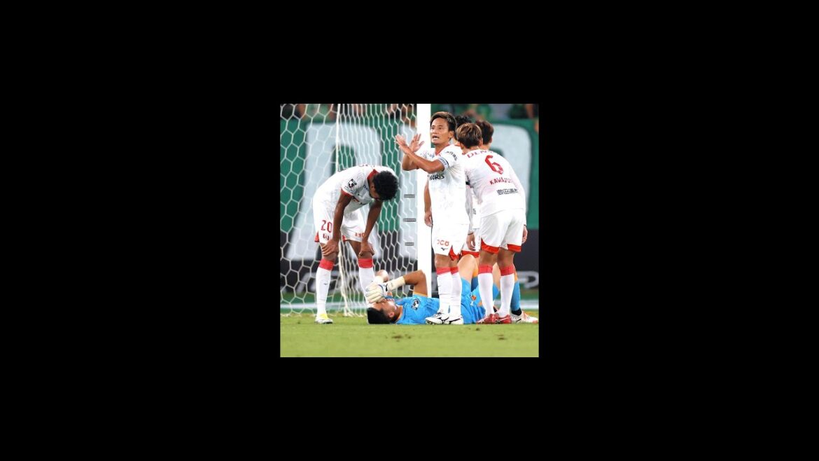 名古屋グランパスに緊急事態!GKシュミットが負傷交代