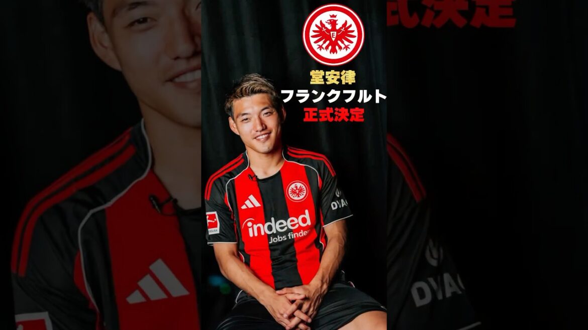 堂安律🇩🇪フランクフルト加入が正式決定 #サッカー #移籍 #サッカー日本代表 #堂安律 #フランクフルト #ブンデスリーガ #フライブルク