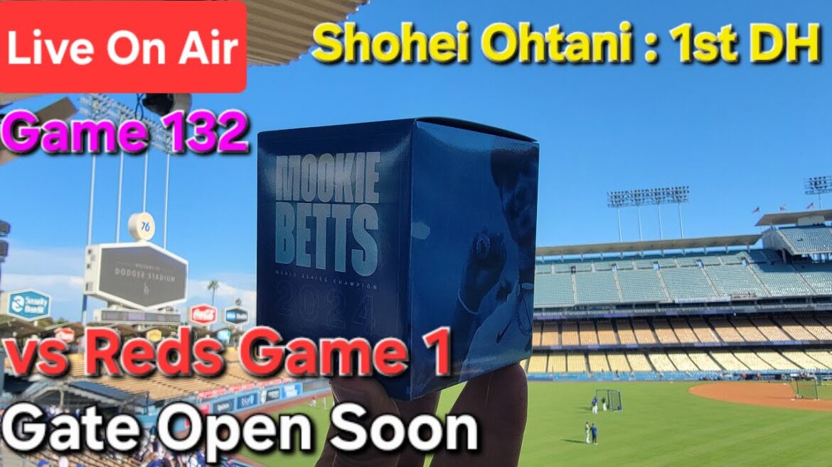 【ライブ配信】対シンシナティ・レッズ〜シリーズ初戦〜大谷翔平選手は1番DHで出場⚾️まもなくゲートオープン⚾️Shinsuke Handyman がライブ配信中!