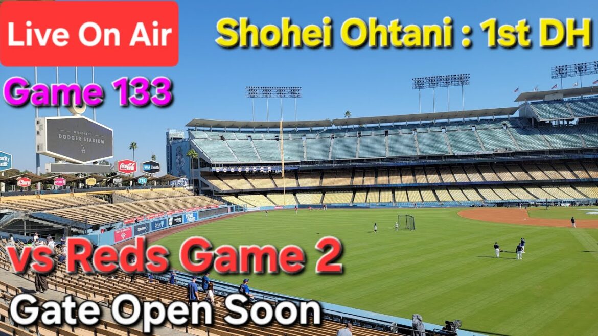 【ライブ配信】対シンシナティ・レッズ〜シリーズ2戦目〜大谷翔平選手は1番DHで出場⚾️まもなくゲートオープン⚾️Shinsuke Handyman がライブ配信中!