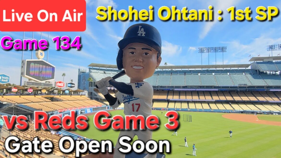 【ライブ配信】対シンシナティ・レッズ〜シリーズ最終戦〜大谷翔平選手は1番ピッチャーで出場⚾️まもなくゲートオープン⚾️Shinsuke Handyman がライブ配信中!