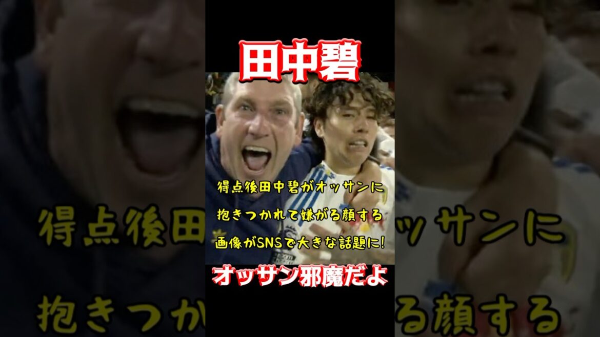 田中碧、オッサン邪魔だよ