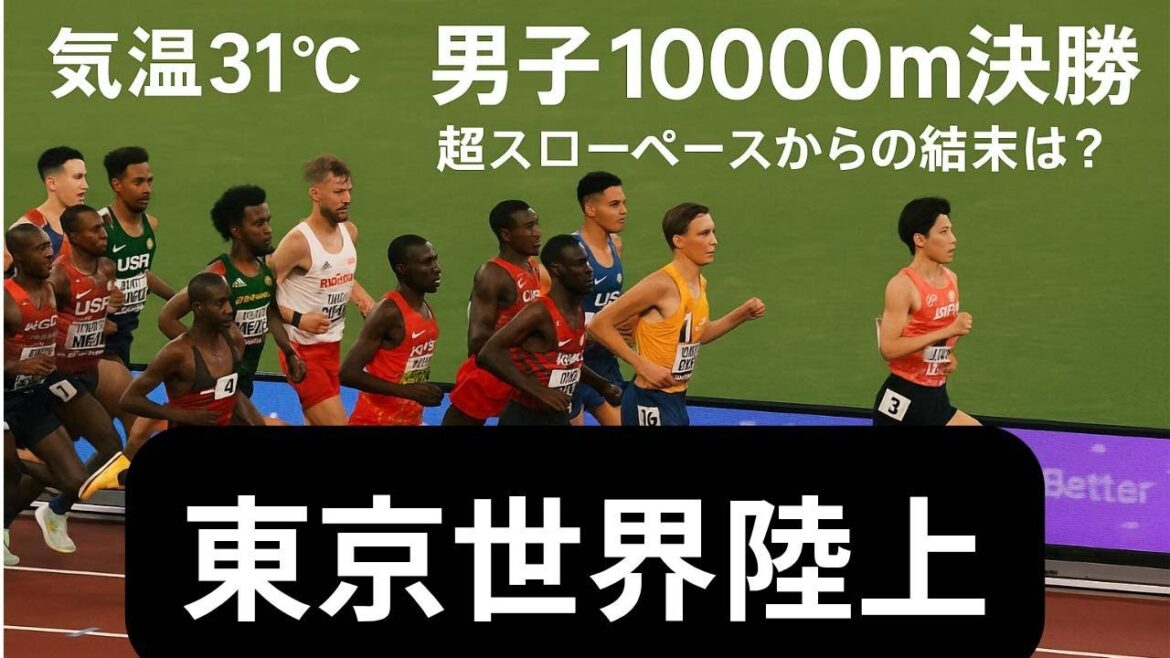 男子10000m決勝 東京世界陸上2025 2025年9月14日
