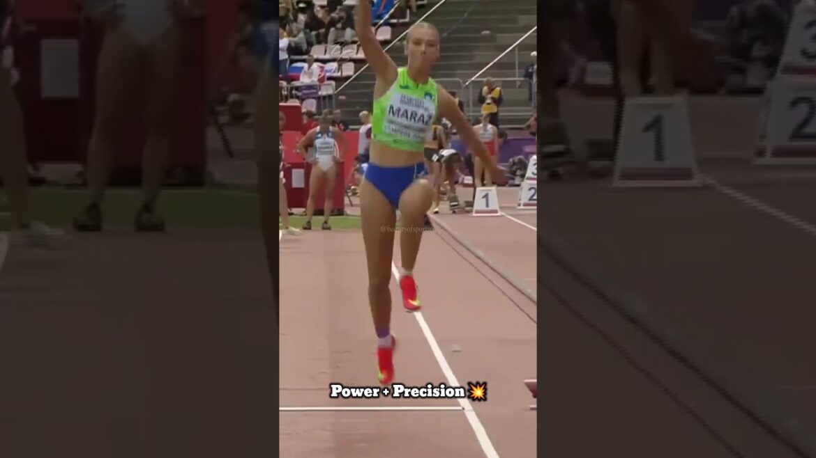 💥🚀Anja Maraz Opens with 13.24m! | Women’s Triple Jump | European U20 Championships Tampere 2025