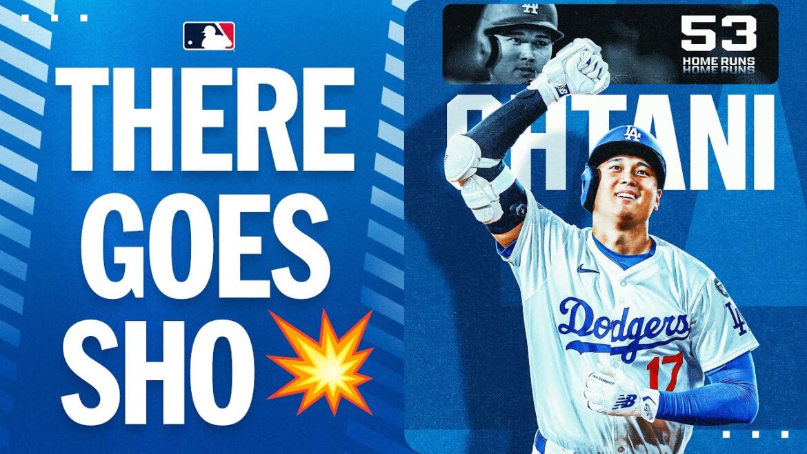 Another night, another homer! Shohei Ohtani ties Schwarber with his 53rd home run 💥 | 大谷翔平ハイライト