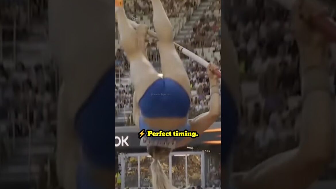 ✨🦅Elina Lampela Flies High! 💥 Perfect 4.35m First Attempt | Budapest 2023 Pole Vault Qualifiers