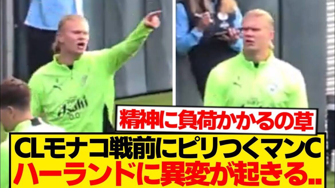 【内紛??】練習中のハーランド、仲間にブチギレ連発wwwwwwww