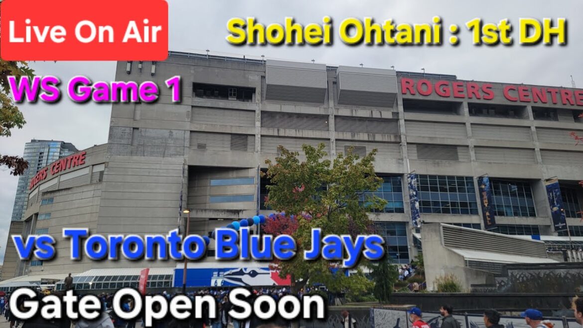 【ライブ配信】対トロント•ブルージェイズ〜WSシリーズ初戦〜大谷翔平選手は1番DHで出場⚾️まもなくゲートオープン⚾️Shinsuke Handyman がライブ配信中!