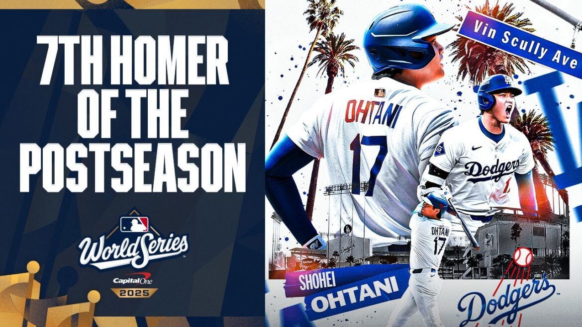 Shohei Ohtani CRUSHES a home run for the Dodgers in Game 3 of the World Series! 😱 | 大谷翔平ハイライト