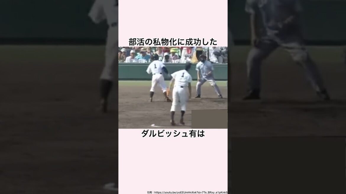 「監督と仲間から特別待遇を受けた」ダルビッシュ有に関する雑学 #ダルビッシュ有 #大谷翔平 #プロ野球 #メジャーリーグ #高校野球 #パドレス #ドジャース