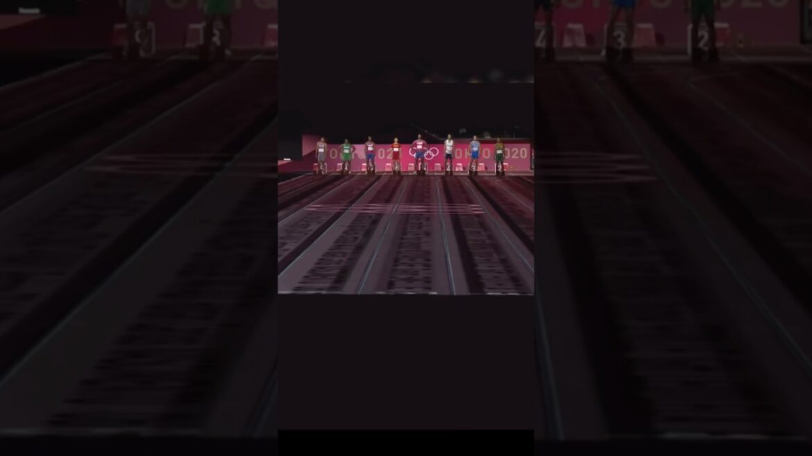 東京オリンピック2020の100m勝者 #陸上 #ジェイコブス #shorts #100m