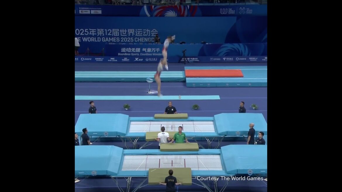 【前半戦ハイライト】トランポリンの森ひかる・田中沙季ペアが銀メダルを獲得! #WorldGames #ワールドゲームズ2025 #TWG2025 #RoadtoChengdu