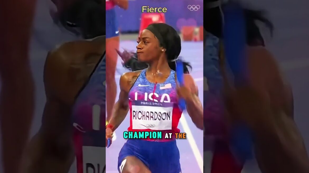 Sha’Carri: Fast, Fierce, Unstoppable ⚡#Unstoppable #TrackAndField #Sprint #GirlPower